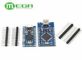 Foto van Elektronica componenten 5pcs pro micro atmega32u4 5v 16mhz module with 2 row pin header mini usb for
