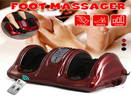 Foto van Schoonheid gezondheid 110 220v electric heating foot body massager shiatsu kneading roller vibrator 