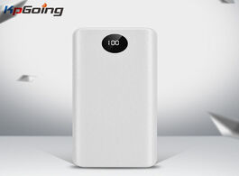 Foto van Telefoon accessoires qc 3.0 fast charging usb power bank battery charger box led digital display lig