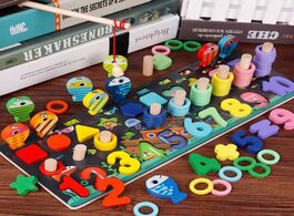 Foto van Speelgoed montessori children s modular toys multi functional baby brain early education intelligenc