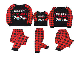 Foto van Baby peuter benodigdheden family clothes merry matching christmas pajamas for women men kids red pla