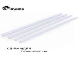 Foto van Computer bykski 4pcs lot hard pmma acrylic tube matte frosted rigid pipe od12mm od14mm od16mm 2mm th