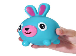 Foto van Speelgoed screaming toy talking animal jabber ball tongue sticking out stress reliever cute squeezab