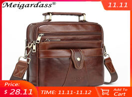 Foto van Tassen genuine leather business men s messenger bags for shoulder crossbody bag male handbags tote p