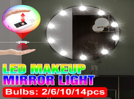 Foto van Lampen verlichting usb led makeup lamp hollywood vanity mirror light bulb 12v dressing table steples