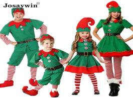 Foto van Baby peuter benodigdheden christmas family pajamas set adult men women girls boys costume santa clau