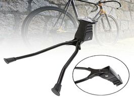 Foto van Sport en spel bike kickstand center mount double leg for mountain bikes 26 and above accessories