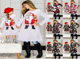Foto van Baby peuter benodigdheden christmas mother daughter dress mommy and me clothes family matching outfi