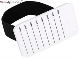 Foto van Schoonheid gezondheid 1pcs eyelashes extension pallet tools eyelash makeup supplies tray strip stand