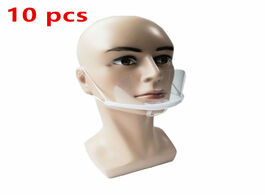 Foto van Beveiliging en bescherming 10pcs lot transparent plastic safety faces shields screen spare visors fo