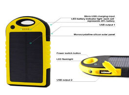 Foto van Telefoon accessoires solar mobile power bank nesting portable box with 2 usb port b99