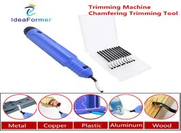 Foto van Computer trimming machine chamfering tool 3d print knife burr scraper edge cutter for pla abs petg m