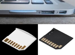 Foto van Computer new portable mini short sdhc tf sd card adapter flash drive for macbook air up to 64g free 