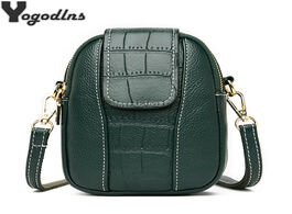 Foto van Tassen brand design pu leather crossbody bag for women small phone purse shoulder bags crocodile pat