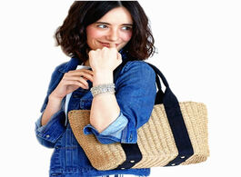 Foto van Tassen ocehnuu new woven woman bag casual 2020 summer ladies straw beach bags women handbags high qu