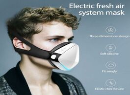 Foto van Beveiliging en bescherming upgrade breathable smart electric face mask intelligent air purifier reus