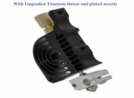 Foto van Computer high quality mini hotend kit w upgraded titanium tc4 heatbreak plated nozzle 0.4mm for orig