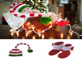 Foto van Baby peuter benodigdheden newborn photography props hat christmas outfit knitted crochet photo shoot