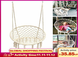 Foto van Meubels round hammock swing hanging chair outdoor indoor furniture for garden dormitory child adult