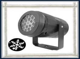 Foto van Lampen verlichting snowflake projector light indoor outdoor moving snow laser xmas projection christ
