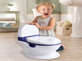 Foto van Baby peuter benodigdheden potty training toilet anti slip stable looks and easy to clean for kids 8 