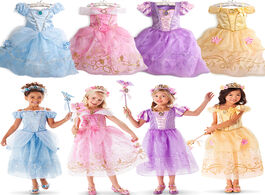 Foto van Baby peuter benodigdheden new children snow white princess costume sleeping beauty girl dress kids d