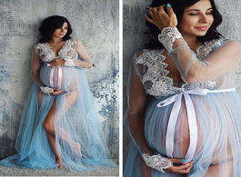 Foto van Baby peuter benodigdheden pregnancy photography clothes props lace maternity dresses for photo shoot