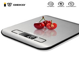 Foto van Huis inrichting deko portable electronic digital kitchen scale with timer high precision led display