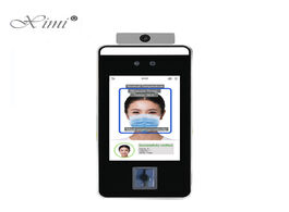 Foto van Beveiliging en bescherming speedfacev5l td 5 inch face fingerprint recognition access control system