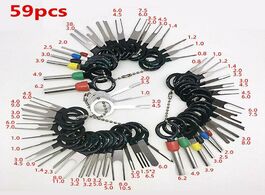 Foto van Auto motor accessoires 59pcs set car terminal removal kit wiring crimp connector pin extractor pulle