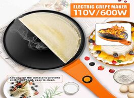 Foto van Huishoudelijke apparaten electric crepe maker non stick breakfast cooker grill plate hot machine coo