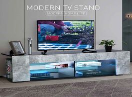Foto van Meubels 57 inch high capacity tv cabinet modern led stand living room furniture unit console meubles