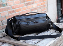 Foto van Tassen luxury brand men s messenger bag casual vintage leather shoulder crossbody bags handbags man 
