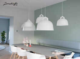 Foto van Lampen verlichting modern simple style bell shape droplight bar cafe bedroom restaurant black white 