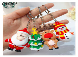 Foto van Speelgoed new year decoration 2021 children gift merry christmas navidad santa claus elk snowman key