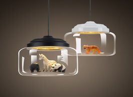 Foto van Lampen verlichting modern led pendant lights creative animal hanglamp for dining room bedroom baby n