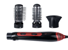 Foto van Huishoudelijke apparaten 3 in 1 professional electric hair curler roller curling iron brush concentr