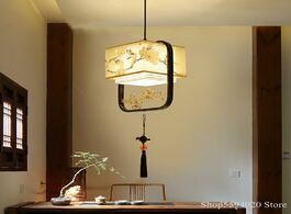 Foto van Lampen verlichting new chinese pendant lamp single ended creative bedside lights bar concise hallway