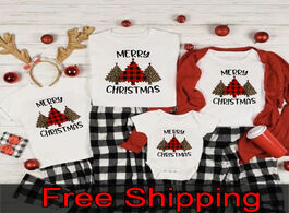 Foto van Baby peuter benodigdheden merry christmas family shirts t mommy and me shirt matching printing cloth