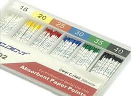 Foto van Schoonheid gezondheid 200pcs box dental absorbent paper points with mark root cancel endodontics cot