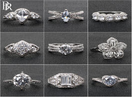 Foto van Sieraden bague ringen silver 925 jewelry aaa zircon ring for women charms rings 20 style choice tren
