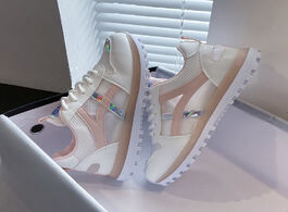 Foto van Schoenen 2020 fashion sneakers for women platform chunky casual shoes tennis female brand lace up da
