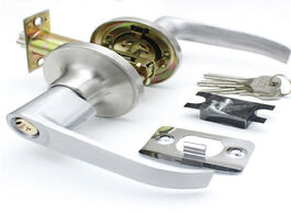 Foto van Bevestigingsmaterialen zinc alloy home door locks gate privacy knob set bedroom bathroom handle lock