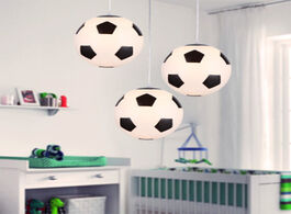 Foto van Lampen verlichting football pendant light chandelier bar bedroom children s room decorative restaura