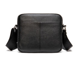 Foto van Tassen fashion men s shoulder bag for genuine leather handbag small male casual messenger phone cros