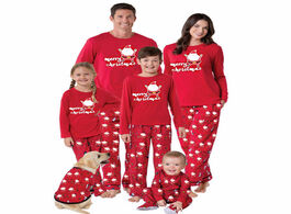 Foto van Baby peuter benodigdheden family matching christmas pajamas set warm adult kids girls boy mommy prin