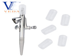 Foto van Gereedschap 30pcs set airbrush nozzle caps transparent silicone protection covers for any air brush 