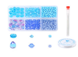 Foto van Sieraden mixed shape crystal seedbeads glass round drop beads for jewelry making diy supplies findin