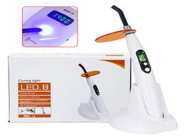 Foto van Schoonheid gezondheid woodpecker style dental wireless led.b curing light lamp 1200 1400mw cm2 110v 