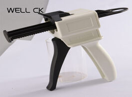 Foto van Schoonheid gezondheid 50pcs mixing tips nozzles dispenser gun 1:10 1:2 dental materials impression o